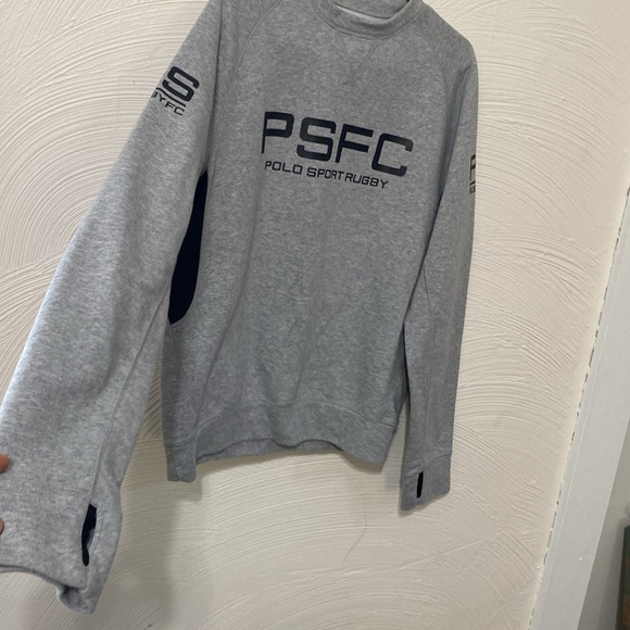 Ralph Lauren Polo Sport rugby women’s gray and black sweater size small:) - Picture 9 of 9